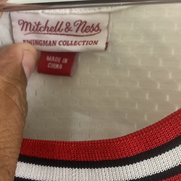 Mitchell and ness hardwood classics Dennis Rodman swing man  jersey - Picture 4 of 6